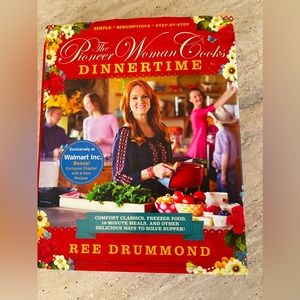 Pioneer Woman Dinnertime hardcover cookbook